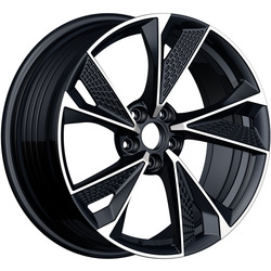 INCH 8x18/5x112 ET30 D66,45 ULF-R39P Black Machine Face (ZJH) FlowForming