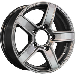 Khomen Wheels 6,5x16/5x139,7 ET40 D98,5 KHW1614 (Niva 4x4) Gray