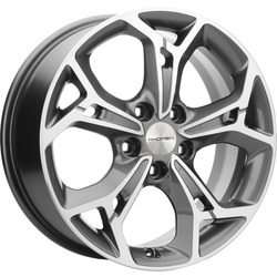 Khomen Wheels 7x17/5x110 ET46 D63,3 KHW1702 (Changan CS35/CS35 Pro) Gray-FP