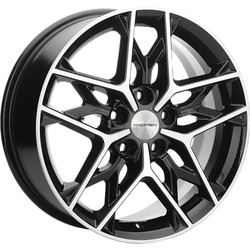 Khomen Wheels 7x17/5x114,3 ET40 D57,1 KHW1709 (Besturn X40) Black-FP