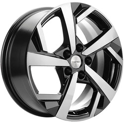 Khomen Wheels 7x17/5x110 ET46 D63,3 KHW1712 (Changan CS35/CS35 Pro) Black-FP