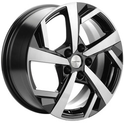 Khomen Wheels 7x17/5x114,3 ET48 D67,1 KHW1712 (Kia K5) Black-FP
