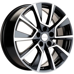 Khomen Wheels 7x18/5x114,3 ET37 D66,5 KHW1802 (Dargo/Jolion) Black-FP