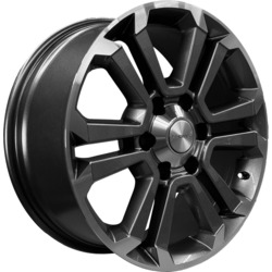 Khomen Wheels 7,5x18/6x139,7 ET45 D93,1 KHW1817 (Mazda BT50) Gray-FP