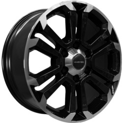 Khomen Wheels 7,5x18/6x114,3 ET38 D67,1 KHW1817 (Mohave) Black-FP