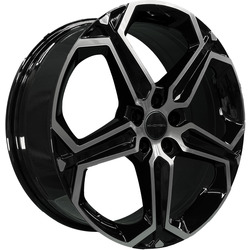 Khomen Wheels 7,5x19/5x114,3 ET35 D60,1 KHW1909 (Lexus NX) Black-FP