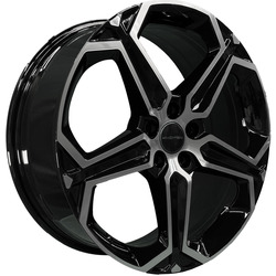 Khomen Wheels 7,5x19/5x108 ET50,5 D63,4 KHW1909 (Volvo XC60) Black-FP