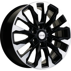 Khomen Wheels 8x20/6x139,7 ET45 D95,1 KHW2010 (LC 300 Tuning) Black-FP