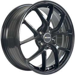 INCH 7x17/5x108 ET33 D60,1 FA8538 Full Black Round (ZJH) FlowForming