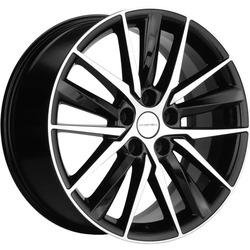 Khomen Wheels 8x18/5x112 ET48 D57,1 KHW1807 (Passat) Black-FP