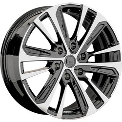 LS Forged 8,5x19/6x139,7 ET20 D106,1 LS FG19 BKF (�����, C570)
