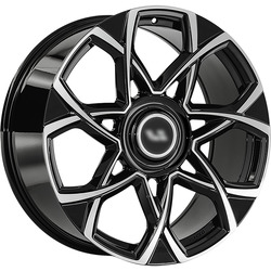 LS Forged 9x21/5x120 ET45,5 D62,6 LS FG59 BKF (�����, ������+����)