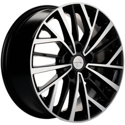 Khomen Wheels 7x17/5x114,3 ET40 D66,1 KHW1717 (Qashqai) Black-FP