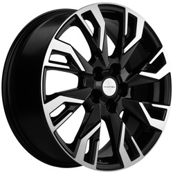 Khomen Wheels 7x18/5x112 ET43 D57,1 KHW1809 (Kodiaq/Tiguan) Black-FP