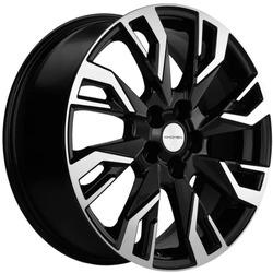 Khomen Wheels 7x18/5x114,3 ET35 D66,1 KHW1809 (Koleos) Black-FP