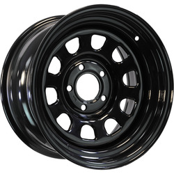 ZEPP 4x4 8x16/5x120 ET0 D75 Land Rover Discovery 2, VW Amarok Semicircle Gloss Black (LTM)