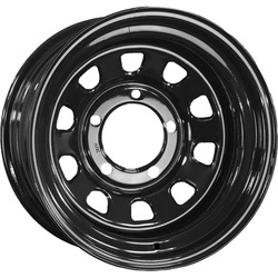 ZEPP 4x4 7x16/5x139,7 ET15 D110 ��� Semicircle Gloss Black (LTM)