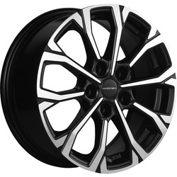Khomen Wheels 6,5x16/5x114,3 ET47 D66,1 KHW1605 (Fluence/Juke) Black-FP